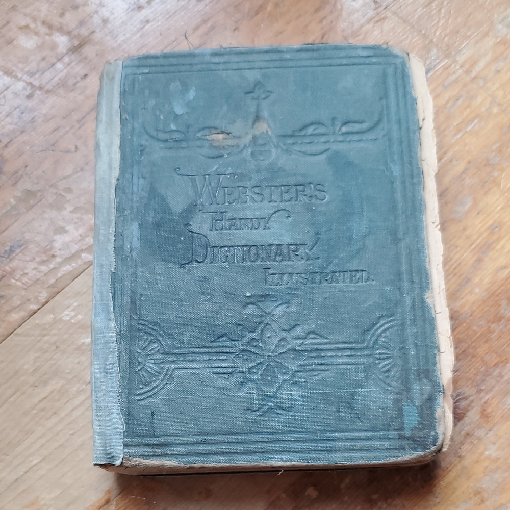 Antique Webster's Handy Dictionary